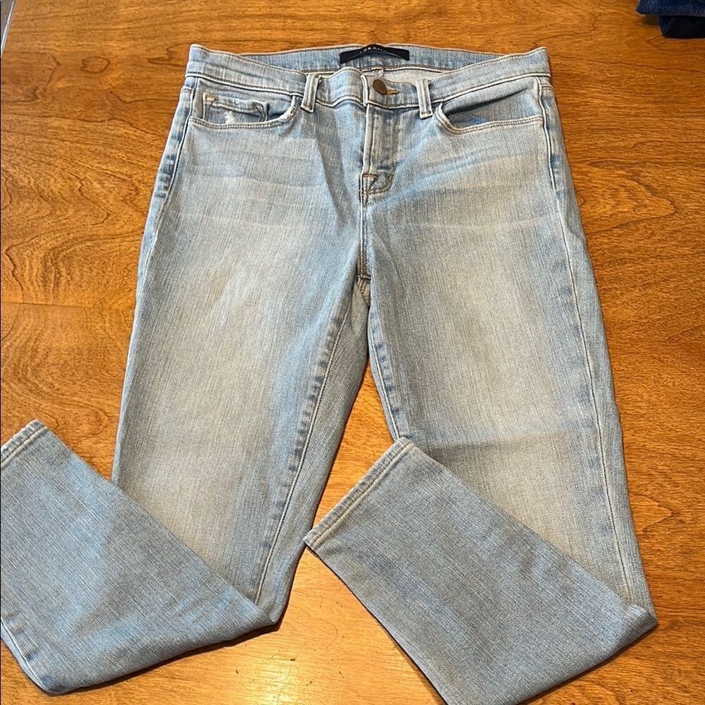 J Brand Capri Beachline Skinny Cropped Jeans